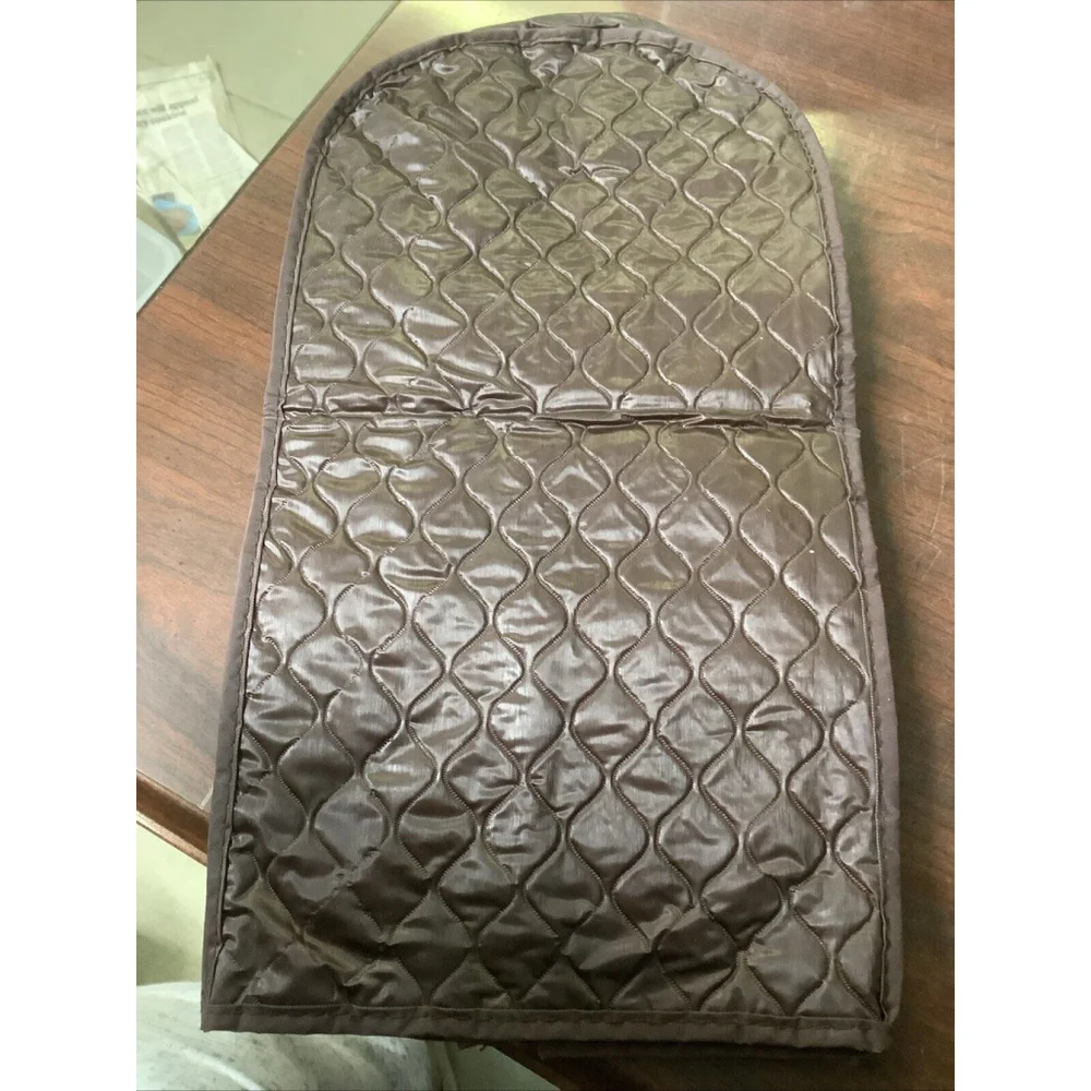 Vintage Kitchen Dora May Quilted Blender Cover Brown Tan 16 X 8 X 8 1/2